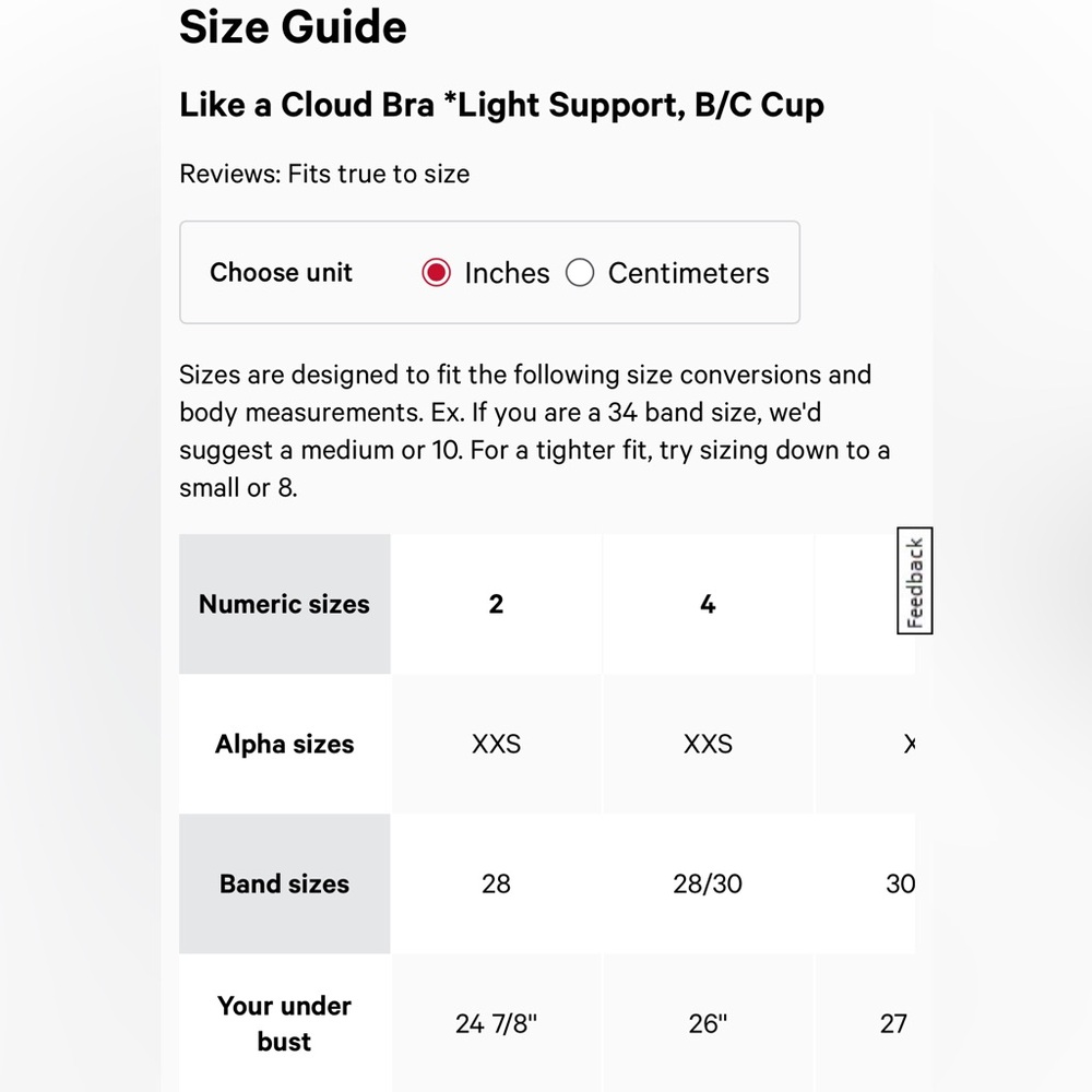 Lululemon Like a Cloud Bra Light Support, B/ C Cup - Picture 7 of 12